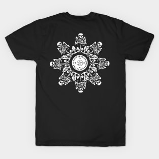 Skeletons trying out a Ouija Board T-Shirt